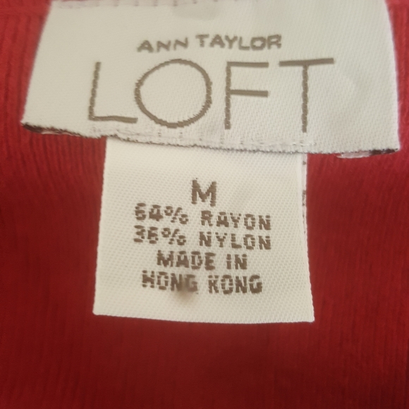 🛍3/$30🛍 Ann Taylor Loft MED EUC - Picture 2 of 2
